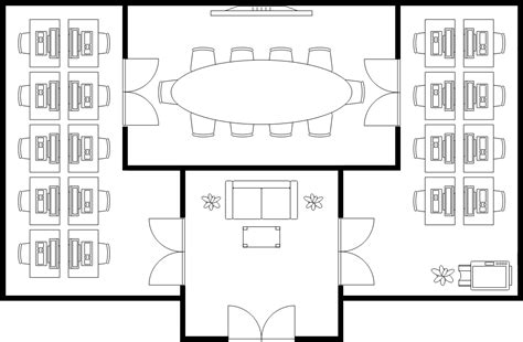 辦公室 平面圖|免費平面圖設計工具